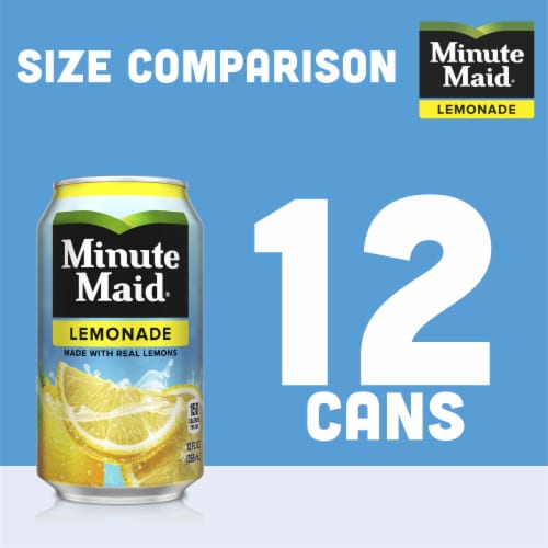 Minute Maid® Lemonade Cans Perspective: right