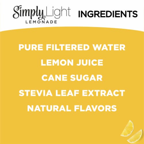 Simply Light Lemonade All Natural Non-Gmo Perspective: right