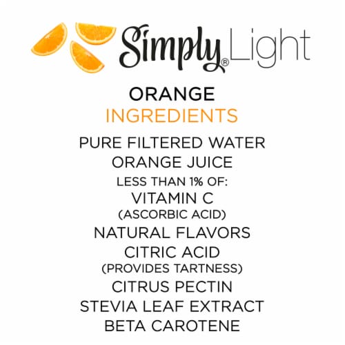 Simply Light Orange Pulp Free With Calcium Vitamin D Orange All Natural Juice Non Gmo 52 fl oz Pick n Save