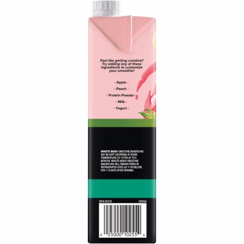 Minute Maid Smoothie Makers Strawberry Banana Concentrated Smoothie Mix Perspective: right