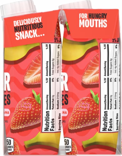 Minute Maid® Super Smoothies Strawberry Banana Smoothies Perspective: right