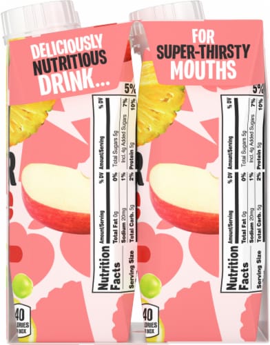Minute Maid Fruit Punch Super Juice Perspective: right
