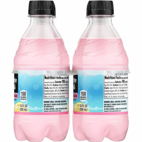 Minute Maid® Pink Lemonade Fruit Drink Bottles Perspective: right