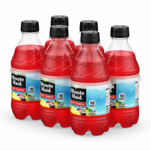 Minute Maid® Fruit Punch Bottles Perspective: right