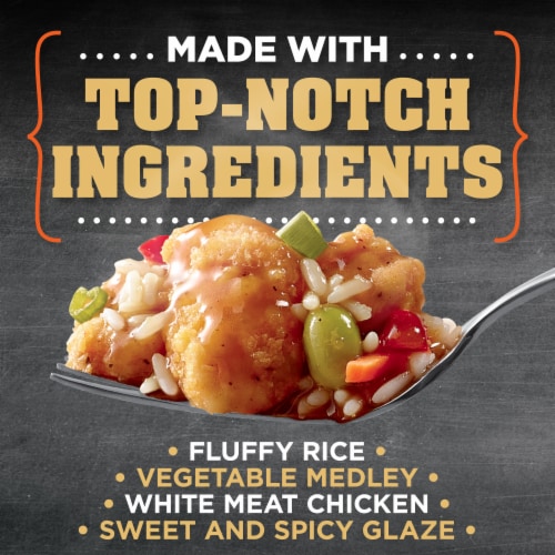 Devour Big Bowl Spicy Fried Chicken with Sweet and Spicy Glaze, Box Perspective: right