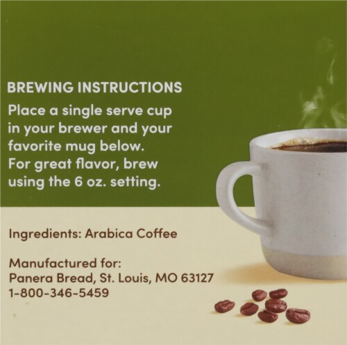 Panera Bread® Dark Roast Coffee Pods Perspective: right