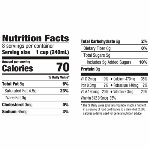 Silk Dairy Free Original Coconut Milk Half Gallon Perspective: right