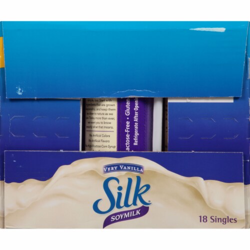 Silk Very Vanilla Soymilk Singles Perspective: right