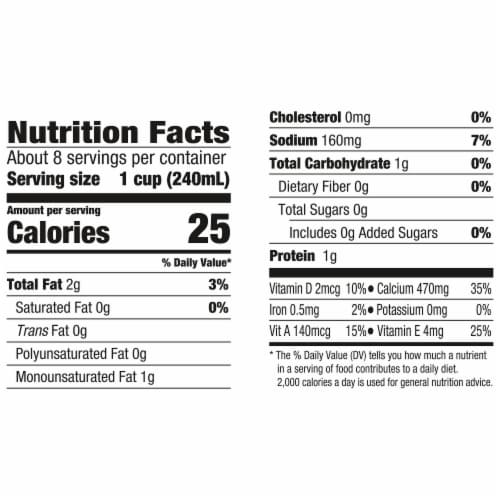 Silk Dairy Free Unsweetened Creamy Cashew Milk Half Gallon Perspective: right