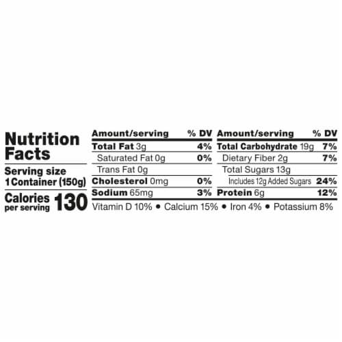 Silk® Blueberry Dairy-Free Soy Yogurt Alternative Perspective: right