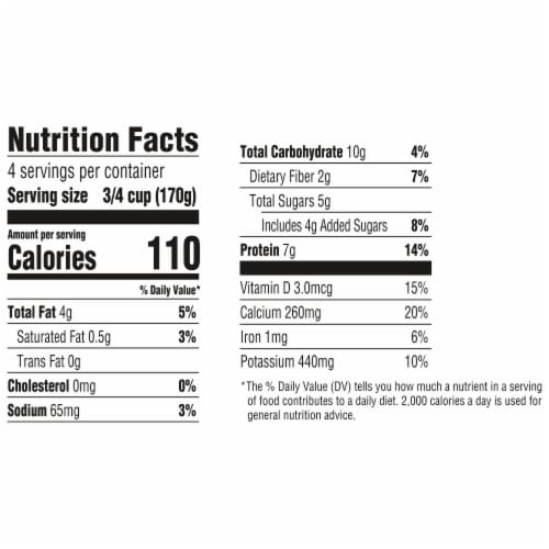 Silk Plain Dairy Free Soy Milk Yogurt Tub Perspective: right