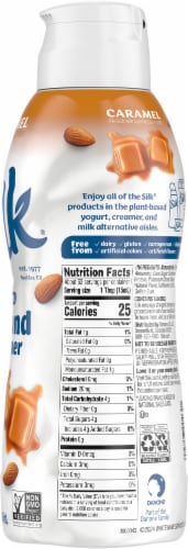 Silk® Dairy-Free Caramel Flavored Almond Creamer Perspective: right