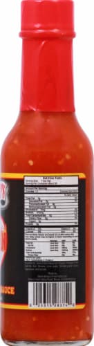 Marie Sharp's Belizean Heat Habanero Pepper Hot Sauce Perspective: right
