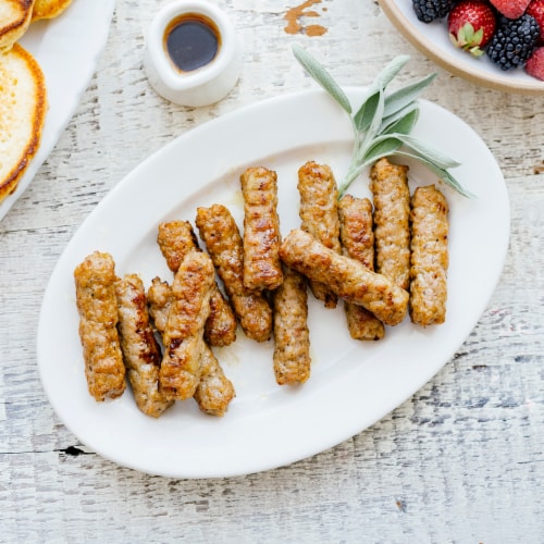 Applegate Natural Chicken & Maple Frozen Breakfast Sausage Perspective: right