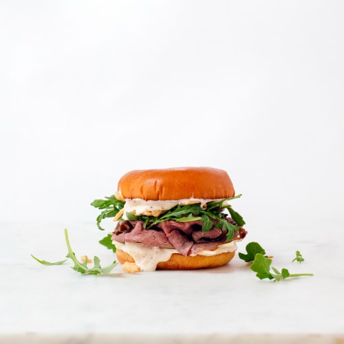 Applegate Sliced Organic Roast Beef Perspective: right