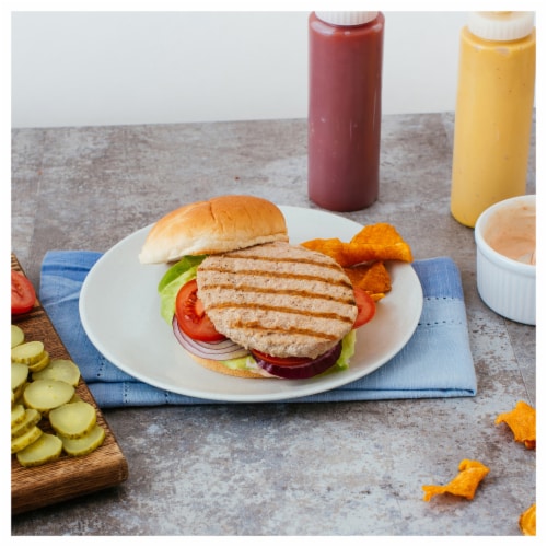Applegate Organic Turkey Burgers Perspective: right