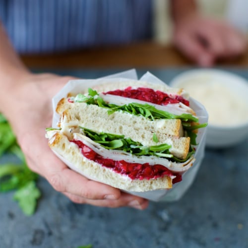 Applegate Organic Oven Roasted Turkey Breast Perspective: right