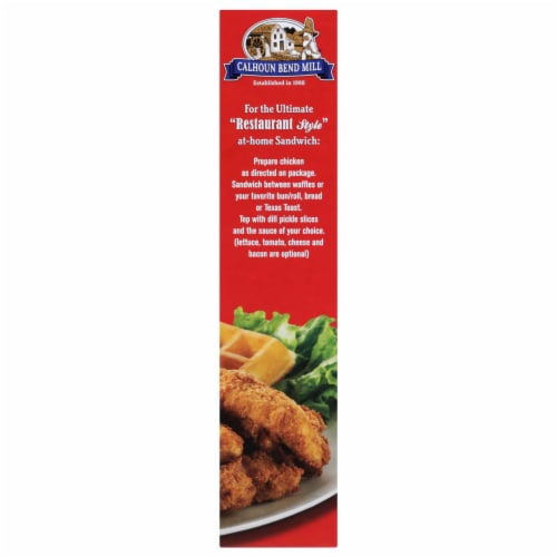 Calhoun Bend Mill® Chicken & Waffle Maple Flavored Fry Mix Perspective: right