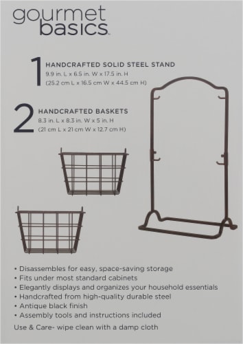 Lifetime 2 Tier Hanging Basket Perspective: right
