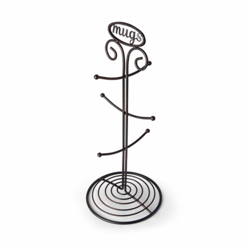 Mikasa Gourmet Basics Wire Mug Tree - Black Perspective: right