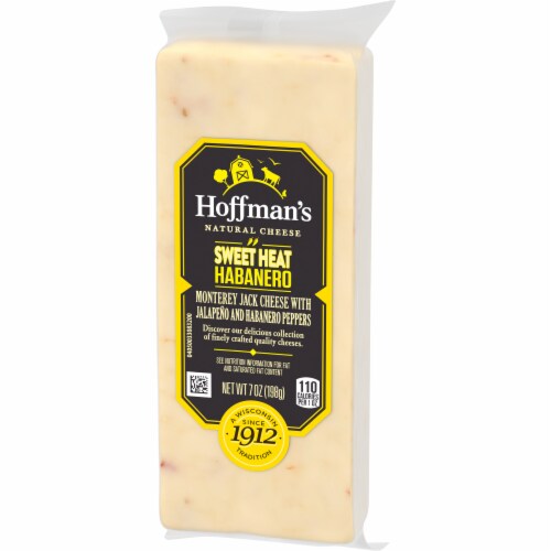 Hoffman's Natural Sweet Heat Habanero Cheese Perspective: right