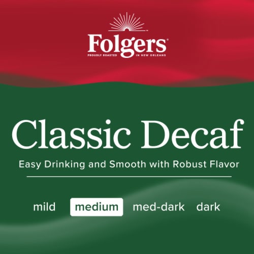 Folgers Classic Decaf Instant Coffee Perspective: right