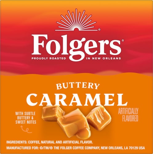 Folgers® Buttery Caramel Keurig® K-Cup® Pods Perspective: right