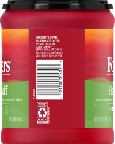 Folgers® Half Caffinated Ground Coffee Perspective: right