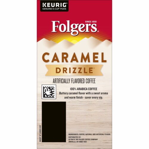 Folgers Caramel Drizzle Coffee K-Cup Pods, 24 ct - Kroger