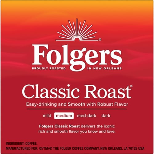 Folgers® Classic Roast® Coffee K-Cup® Pod Multipack Perspective: right
