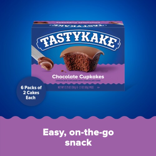Tastykake Chocolate Cupkakes Perspective: right