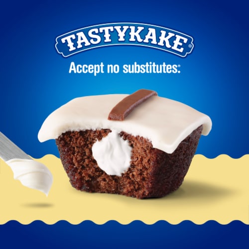 Tastykake Buttercreme Cupkakes Buttercreme Iced Chocolate Cupcakes Perspective: right