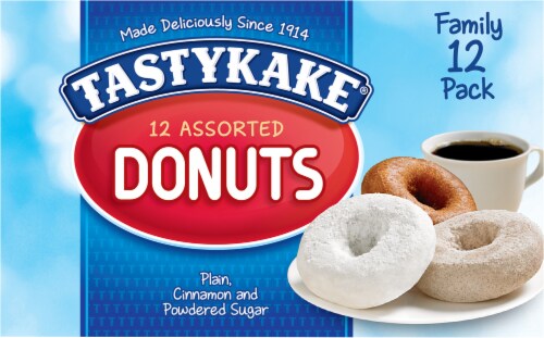 Tastykake Assorted Donuts Perspective: right