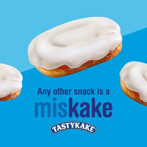 Tastykake Iced Honey Bun Individually Wrapped Pastry Snack Perspective: right