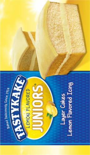 Tastykake® Lemon Flavored Juniors Snack Cakes Perspective: right