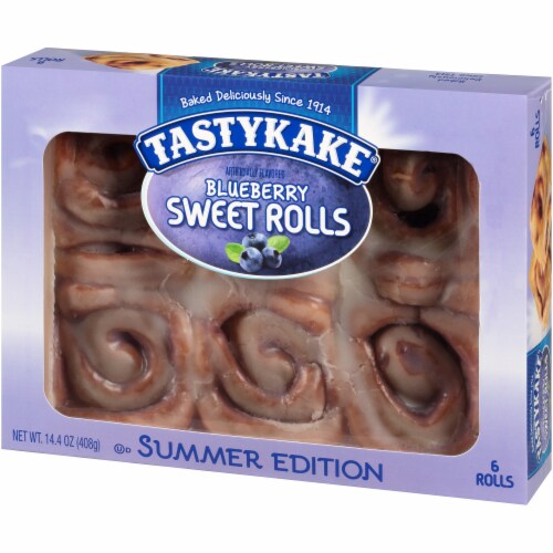 Tastykake® Blueberry Sweet Rolls Perspective: right