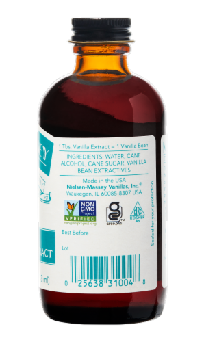 Nielsen-Massey Tahitian Pure Vanilla Extract Perspective: right