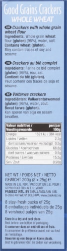 Paskesz® Good Grains Original Whole Wheat Crackers Perspective: right