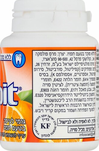 Orbit Orange Gum Perspective: right