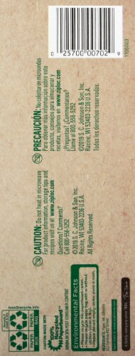 Ziploc Recyclable Paper Sandwich Bags Perspective: right