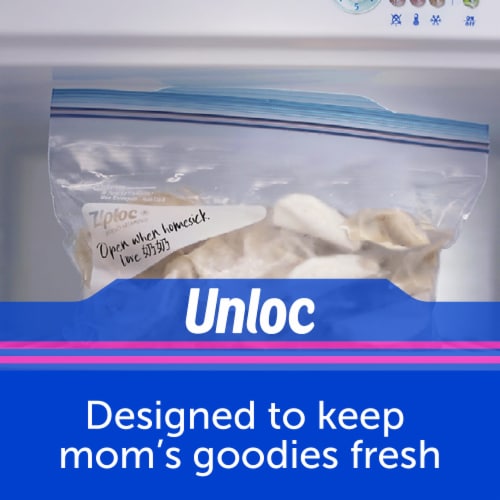 Ziploc® 2 Gallon Freezer Bags Perspective: right
