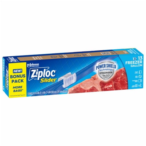 Ziploc® Slider Bags Perspective: right