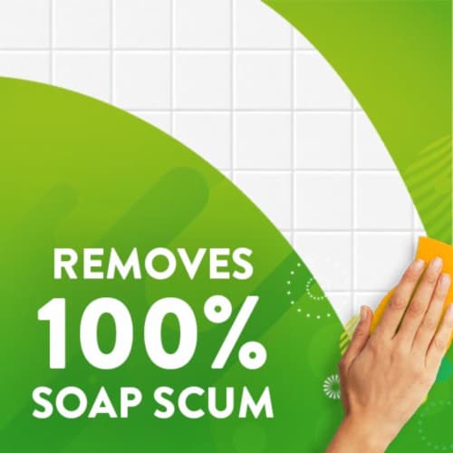 Scrubbing Bubbles Bathroom Grime Fighter Disinfectant Cleaner Citrus Scent Perspective: right