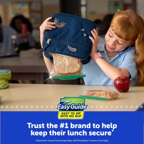 Ziploc® Brand Sandwich Bags with Grip 'n Seal Technology, 90 ct - Pay Less  Super Markets