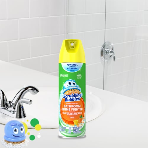 Scrubbing Bubbles® Citrus Scent Bathroom Grime Fighter Bathroom Disinfectant Perspective: right
