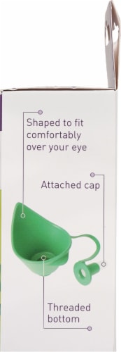 Flents® Ezy-Drop® Eye Drop Guide Perspective: right