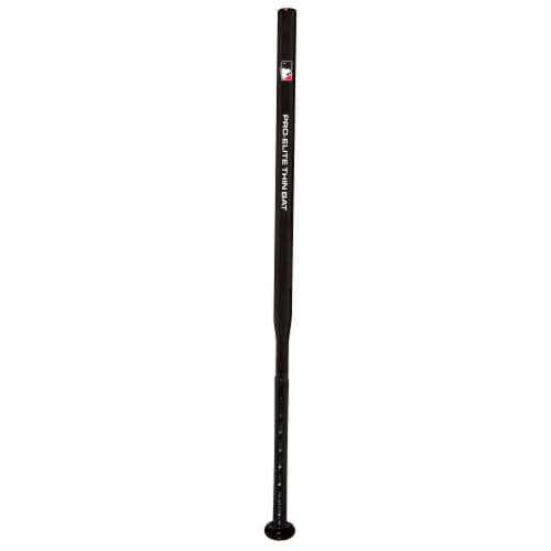 Franklin MLB Pro-Elite Thin Bat Swing Trainer Set – Black/White Perspective: right