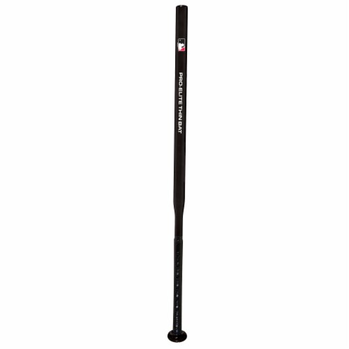 Franklin MLB Pro-Elite Thin Bat Swing Trainer Set – Black/White Perspective: right