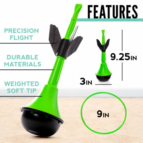 Franklin Soft Tip Target Toss Perspective: right