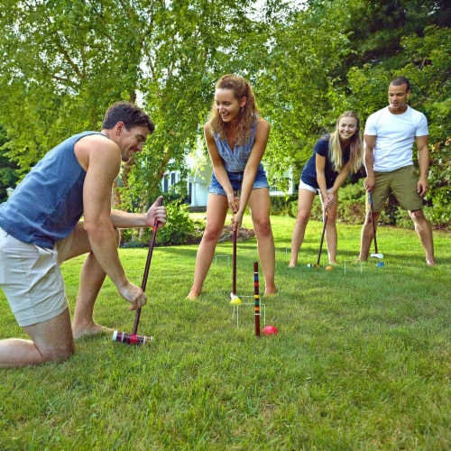 Franklin Starter Croquet Set Perspective: right